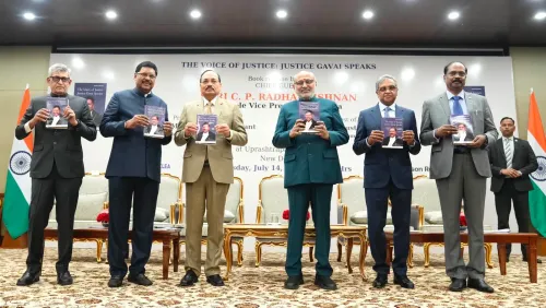VP Radhakrishnan releases book on former CJI BR Gavai's judicial legacy