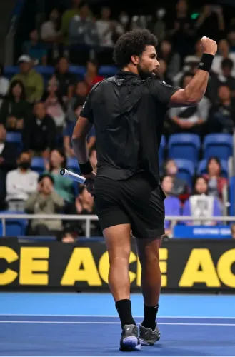 Vacherot stuns Fils 7-5, 4-6, 6-4 to reach Japan Open semi-finals