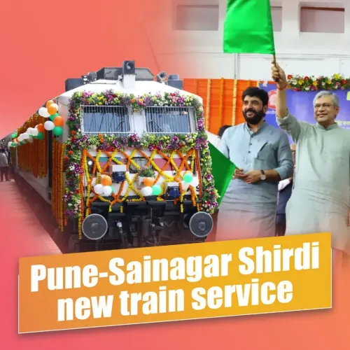 Vaishnaw flags off Pune–Shirdi direct daily train
