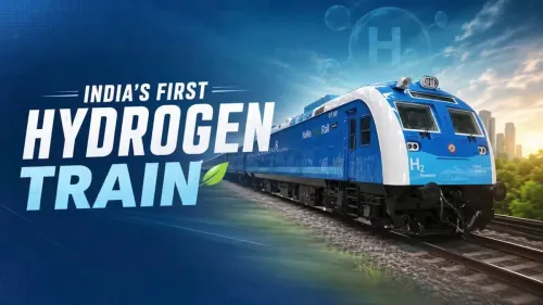 Vaishnaw Hails India's First Hydrogen Train as Clean Mobility Leap