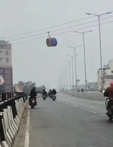 वाराणसी: रोपवे को लेकर किया जा रहा दावा भ्रामक, पीआईबी ने बताया टेस्टिंग का हिस्सा 
