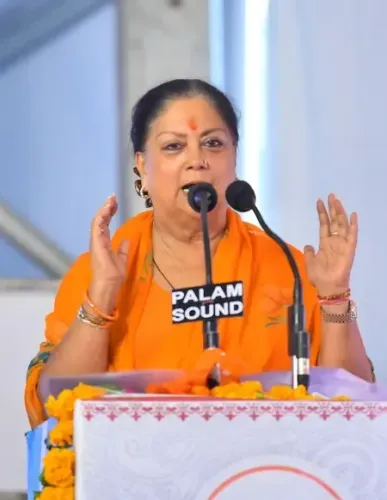 पांव के छाले भी नहीं रोक सके मेरी राह, उम्रभर दुआओं के साथ चलती रही : वसुंधरा राजे 