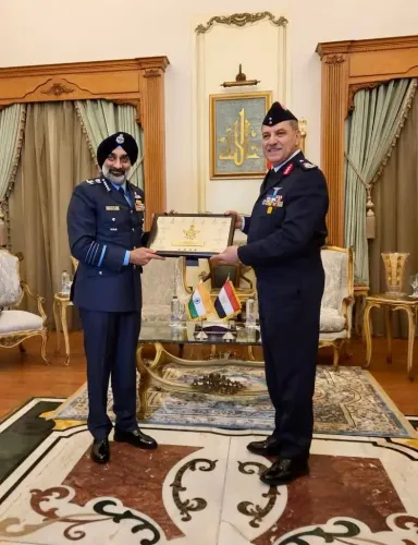 क्या वायुसेना प्रमुख का मिस्र दौरा दोनों सेनाओं के सहयोग को मजबूत करेगा?