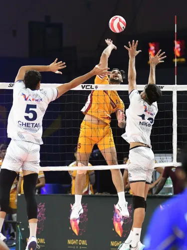 Emperia Marathas sweep Haryana Hurricanes 3-0, reach VCL final against Delhi Dynamites