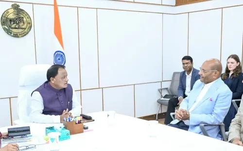 Vedanta's Anil Agarwal Meets Odisha CM Majhi at Loka Seva Bhawan