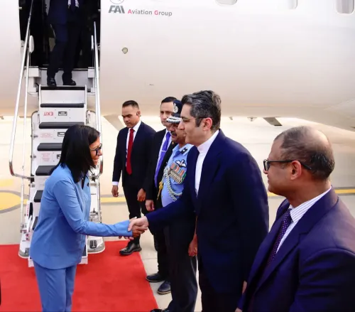 Venezuela VP Delcy Rodriguez lands in Delhi for 5-day India visit