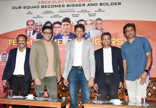 क्या वेंकटेश प्रसाद कर्नाटक राज्य क्रिकेट संघ के अध्यक्ष पद के लिए अपनी टीम के उम्मीदवारों की घोषणा करेंगे?
