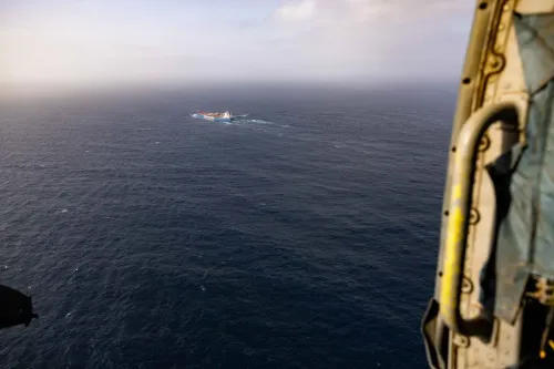 Strait of Hormuz tanker hit by projectile amid US-Iran ceasefire breakdown
