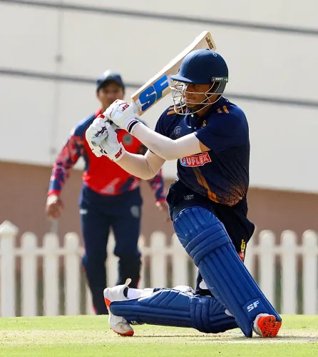 How Did Priyansh and Tejasvi's Fifties Propel Delhi to Victory Against Saurashtra?