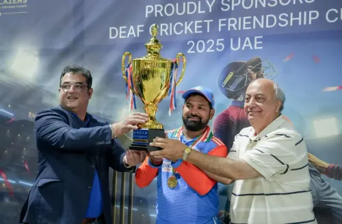 क्या विदेशी सरजमीं पर भारतीय डेफ टीम ने दुबई के खिलाफ टी20 सीरीज में 'क्लीन स्वीप' किया?