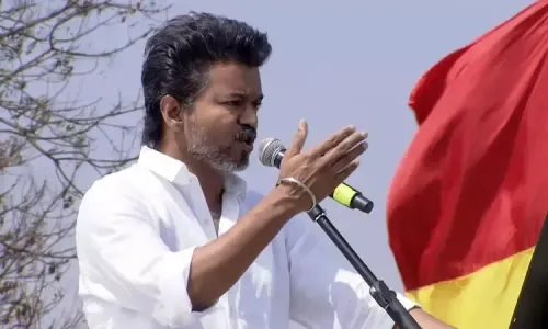 Is DMK Really a 'Destructive Power'? Vijay Questions at Erode Rally