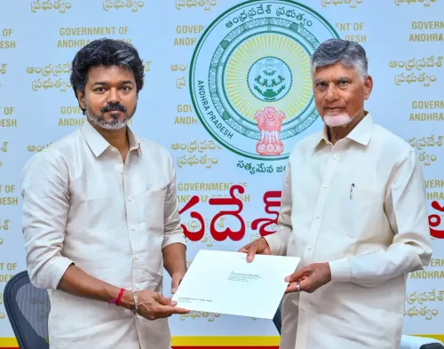Vijay meets Chandrababu Naidu in Vijayawada to discuss Krishna water sharing and Godavari-Cauvery link