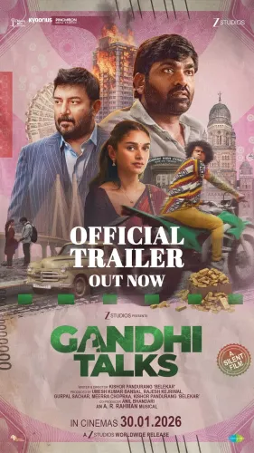 What’s New in Vijay Sethupathi and Aravind Swamy's Gandhi Talks Trailer?