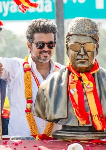 Vijay Appeals to Tamil Nadu Voters to Support TVK Against DMK and BJP
