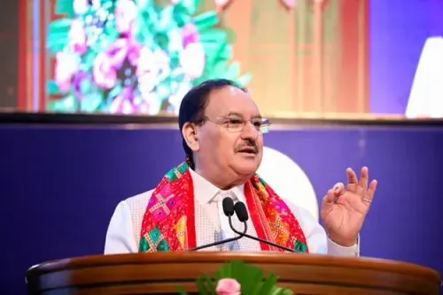 एम्स बठिंडा दीक्षांत समारोह: जेपी नड्डा बोले — स्वस्थ भारत के बिना 'विकसित भारत 2047' अधूरा