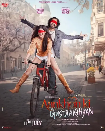How do Vikrant Massey & Shanaya Kapoor create electrifying chemistry in the 'Aankhon Ki Gustaakhiyan' trailer?