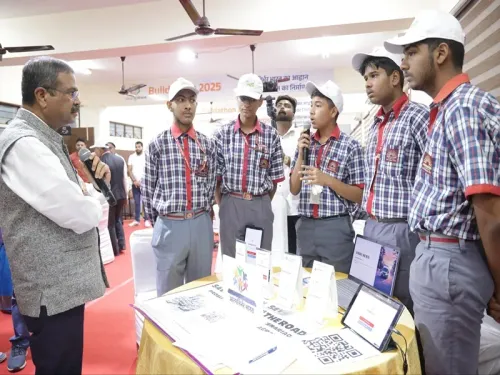 What Innovations Did Students Showcase at the Viksit Bharat Buildathon?