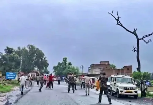 What Led to the Violent Clashes Between Villagers and Steel Plant Officials in Bokaro?