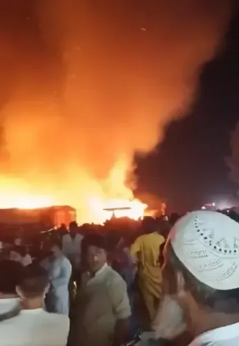 KP Governor House set ablaze as Pakistan emergency deepens crisis