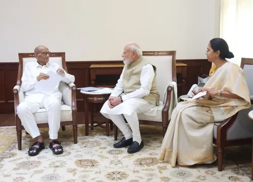 शरद पवार और सुप्रिया सुले ने PM मोदी से की मुलाकात, परिसीमन विधेयक पर सियासी हलचल तेज़