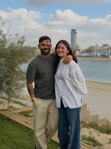 Virat Kohli 'steps into 2026' with wife Anushka Sharma in a masked picture