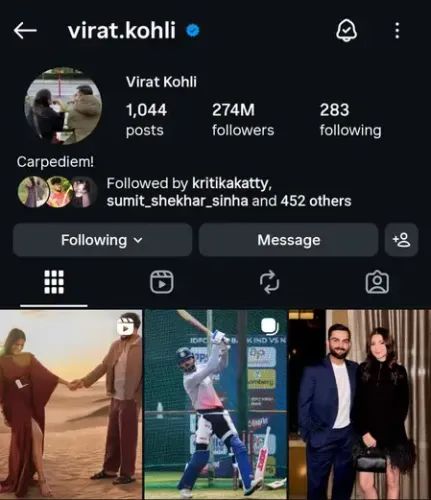 Why Was Virat Kohli's Instagram Account Missing?