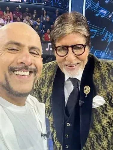 Vishal Dadlani finally takes the hot seat on KBC after 25 years; Farah Khan jokes about his winnings