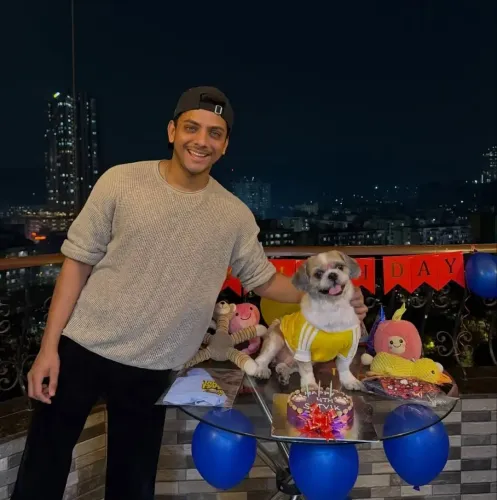 Vishal Jethwa Celebrates His Pet’s Whimsical Birthday Bash