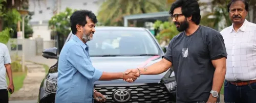 Vishnu Vishal gifts brand new Toyota to 'Gatta Kusthi 2' director Chella Ayyavu