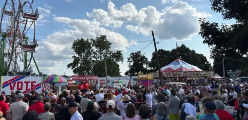 Vivek Ramaswamy Courts Ohio Voters at Butler County Fair