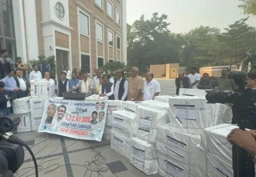 Is Vote Theft Being Addressed? K'taka Dy CM Shivakumar Delivers 1.12 Crore Signature Forms Amid EC Injustice Claims