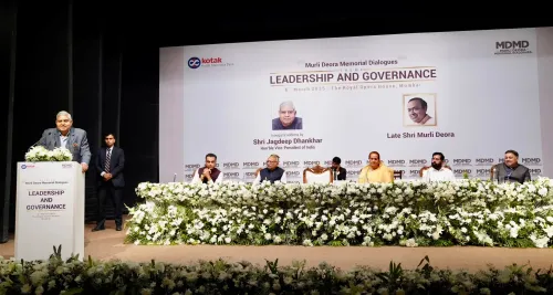 VP Dhankhar Advocates for National Dialogue on Transition from Democracy to Emotion-Driven Policies
