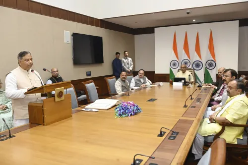 Did VP Radhakrishnan Administer Oath to 2 Rajya Sabha Members?