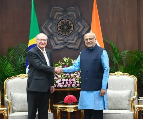 How are VP Radhakrishnan and His Brazilian Counterpart Enhancing Defence and Connectivity Ties?