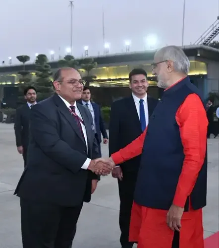 Why is VP Radhakrishnan Visiting Seychelles for the President-elect's Swearing-In Ceremony?