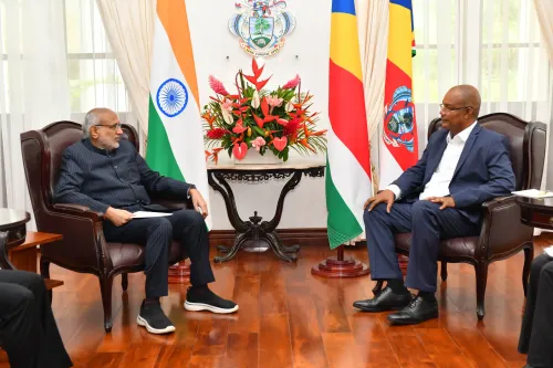 How Did VP Radhakrishnan's Meeting with Seychelles President Strengthen Bilateral Ties?