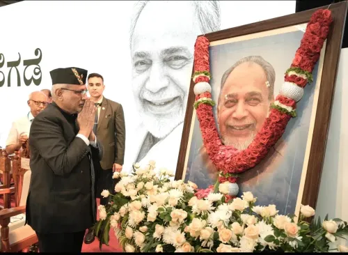 Ramakrishna Hegde centenary: VP Radhakrishnan pays tribute in Bengaluru