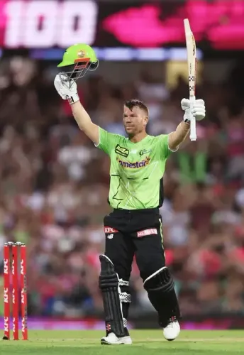 Is David Warner's Captaincy at Sydney Thunder in Jeopardy After Drink-Driving Charge?