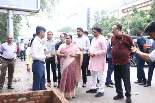 How is Delhi CM Rekha Gupta Addressing Waterlogging at ITO?