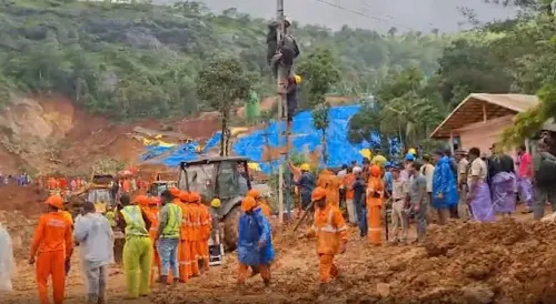 Wayanad landslide kills 3, five missing; CM Satheesan to visit Kalladi Wednesday