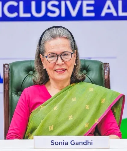 NDA hits back at Sonia Gandhi over Gaza critique of Modi government