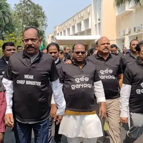 Odisha Assembly Erupts Amid Protests Over SCB ICU Fire Tragedy