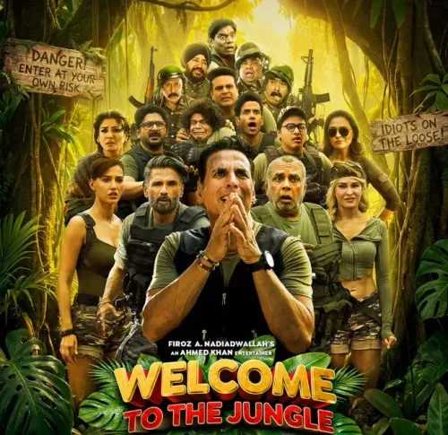 'वेलकम टू द जंगल' ट्रेलर रिलीज: अक्षय कुमार और सुनील शेट्टी की जोड़ी, 26 जून को सिनेमाघरों में दस्तक