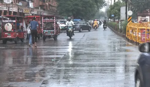 Western Disturbance lashes Rajasthan with rain, hail; temperatures dip across 10+ cities