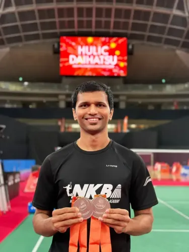 Sukant Kadam hits 100 career medals at Japan Para Badminton, eyes Asian Games