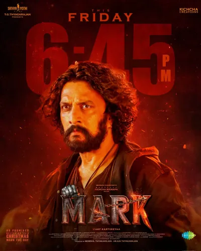 Did Kichcha Sudeep Swap Seats with Roshini Prakash at the 'Mark' Pre-release Event?