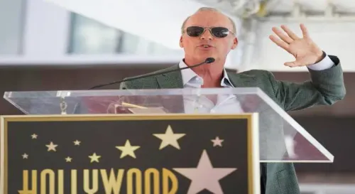 Michael Keaton went unrecognised by man with Beetlejuice tattoo on his arm