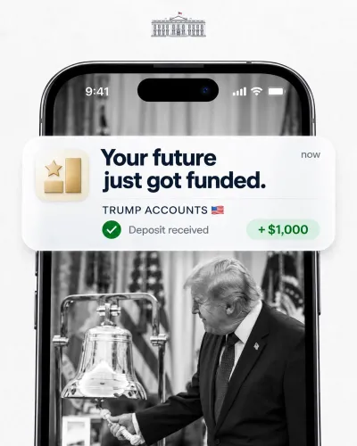 White House: 70M Trump Accounts, $4.5B Deposited Since July 4
