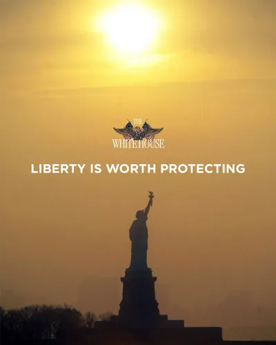 White House Affirms Liberty on US Independence Day 2026