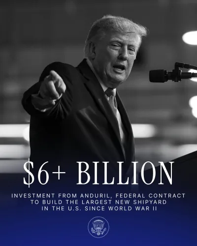 White House: Anduril to Invest $3.7B in Next-Gen US Submarines